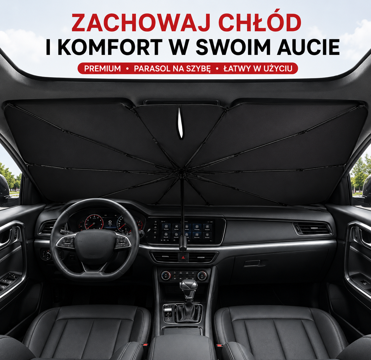 CarShield Pro™ – Skuteczna ochrona auta przed ekstremalnym nagrzaniem