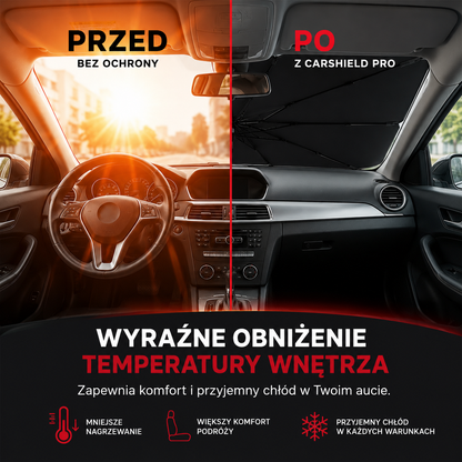CarShield Pro™ – Skuteczna ochrona auta przed ekstremalnym nagrzaniem